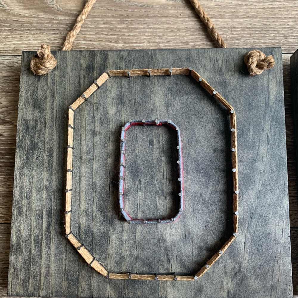 Custom college logo wall signs